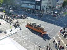 Tw 5111 (Bj 1924, seit 1970 Arbeitswagen) auf der Berliner Allee Ecke Graf Adolf Str