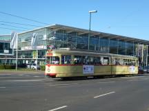 Tw 2701 (Bj 1961) ex Neuss auf der Grafenberger Allee vor der Haniel Garage