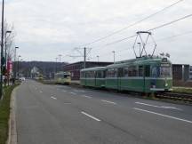 Aufstellung zur Parade: Tw 114 (Bj 1954) 