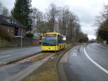 Ausfädelung aus der Spurstrecke am Stadtwaldpl