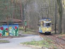 Erreichen der Ortschaft Woltersdorf