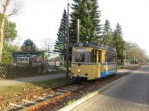 Berliner Str Ecke Goethestr - links mit netten Gemälden auf dem Trafohäuschen