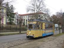 Schleusenstr auf Höhe des Krankenhauses