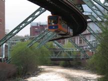 Fahrt durchs Bayerwerk, Blick von der Station Westende