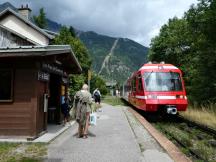 Hp Les Praz de Chamonix, Fahrtrichtung Saint-Gervais