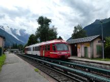 Bf Les Tines, Fahrtrichtung Vallorcine