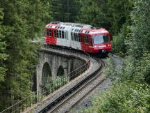 Viadukt über die Arve zwischen La Joux und Les Tines