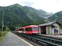 Bf Argentière, Fahrtrichtung Chamonix