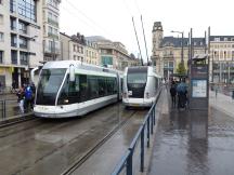 Nancy Gare, Begegnung zweier Trams