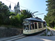 BÜ Samhaberstr mit Wallfahrtskirche im Hintergrund