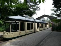 Endstelle Pöstlingberg (mit Mauern eines eh. Befestigungsturms)