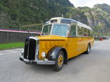 Saurer L4C Alpenwagen TI 1393 von PU Barenco & Andreoli SA in Bodio