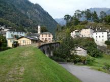Steinviadukt in Soazza