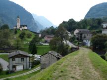 Trasse durch Soazza