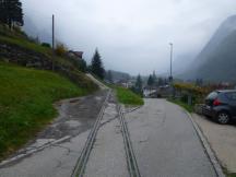 Bahnübergang in Cama