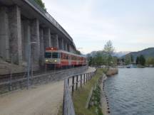 am Ufer des Luganersees zwischen Agno und Magliaso