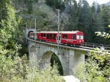 Brücke über die Lüener Rüfe (Länge 399m)