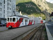 BDeh 4/4 #8 (Bj 1964) im Endbf Martigny