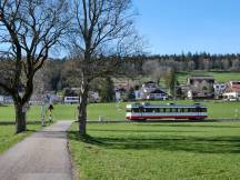 Bahnübergang zwischen La Sagne und Les Coeudres-Est