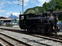 G 3/4 #208 (Bj 1913) im Bf Giswil