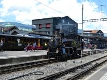 G 3/4 #208 (Bj 1913) im Bf Giswil