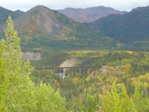 Riley Creek Trestle im Denali National Park