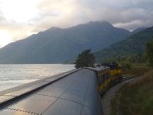 Fahrt entlang dem Ufer des Turnagain Arms